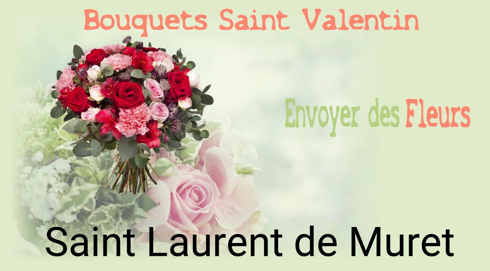 Roses de Saint-Valentin livrées à Saint-Laurent-de-Muret